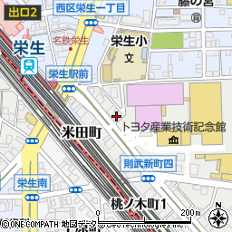 日本ジッコウ株式会社　中部営業所周辺の地図