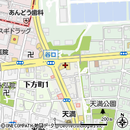 愛知トヨタ自動車茶屋が坂谷口店周辺の地図