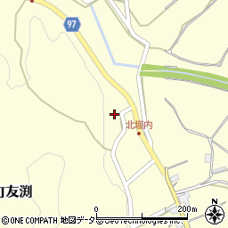 京都府福知山市三和町友渕370-2周辺の地図