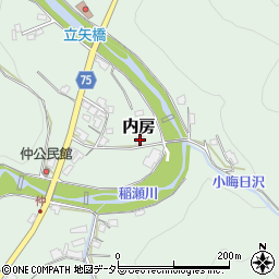静岡県富士宮市内房5171周辺の地図