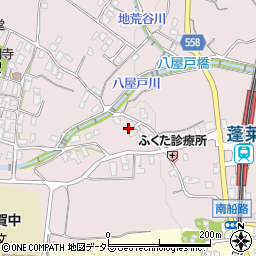 滋賀県大津市八屋戸907周辺の地図