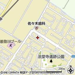 滋賀県東近江市佐野町501-21周辺の地図