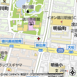 愛知県名古屋市東区徳川町911周辺の地図