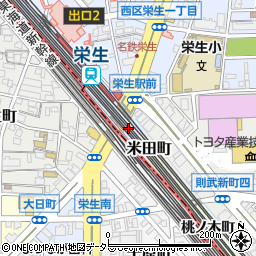 愛知県名古屋市西区藤ノ宮通周辺の地図