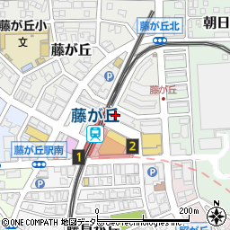愛知県名古屋市名東区藤が丘164周辺の地図