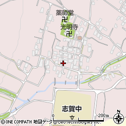 滋賀県大津市八屋戸1417周辺の地図