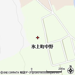 兵庫県丹波市氷上町中野211周辺の地図