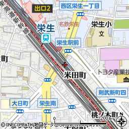 愛知県名古屋市西区藤ノ宮通周辺の地図