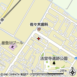 滋賀県東近江市佐野町501-8周辺の地図