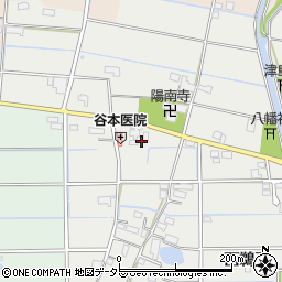 愛知県愛西市戸倉町中屋敷5周辺の地図