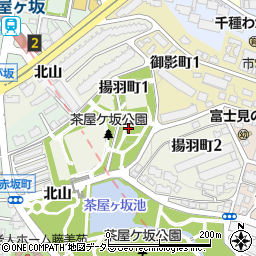 愛知県名古屋市千種区揚羽町周辺の地図