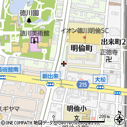 愛知県名古屋市東区徳川町2801周辺の地図