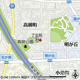 愛知県名古屋市名東区高柳町1404周辺の地図
