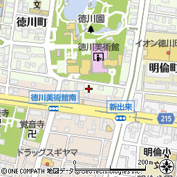 愛知県名古屋市東区徳川町905周辺の地図
