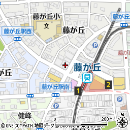 愛知銀行藤が丘支店周辺の地図