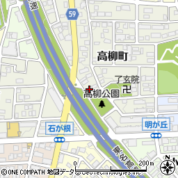 愛知県名古屋市名東区高柳町321周辺の地図
