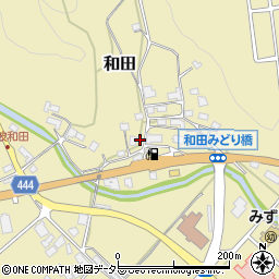 京都府船井郡京丹波町和田垣内58周辺の地図