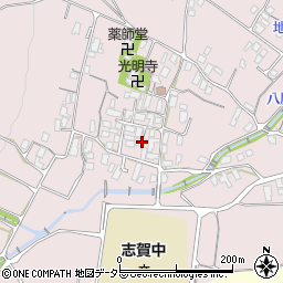 滋賀県大津市八屋戸1418周辺の地図