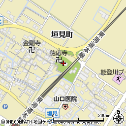 徳応寺周辺の地図