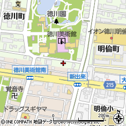 愛知県名古屋市東区徳川町908周辺の地図