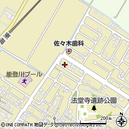 滋賀県東近江市佐野町501-20周辺の地図