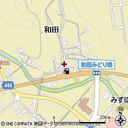 京都府船井郡京丹波町和田垣内60周辺の地図