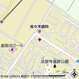 滋賀県東近江市佐野町501-7周辺の地図