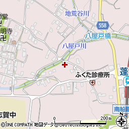 滋賀県大津市八屋戸888周辺の地図