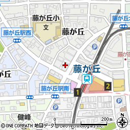 愛知県名古屋市名東区藤が丘141周辺の地図