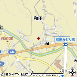 京都府船井郡京丹波町和田垣内41周辺の地図