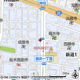 岡島印房周辺の地図