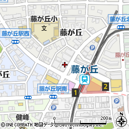 株式会社愛知銀行　ローンプラザ藤が丘周辺の地図