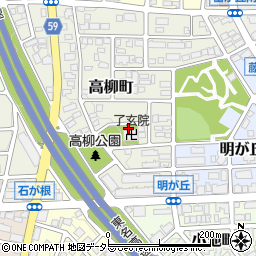 愛知県名古屋市名東区高柳町1402周辺の地図