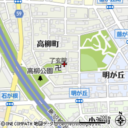 愛知県名古屋市名東区高柳町1403周辺の地図