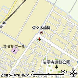 滋賀県東近江市佐野町501-3周辺の地図