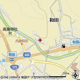 京都府船井郡京丹波町和田垣内15周辺の地図
