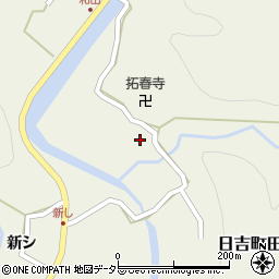 京都府南丹市日吉町田原和田口6周辺の地図