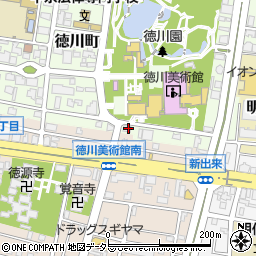 愛知県名古屋市東区徳川町901周辺の地図