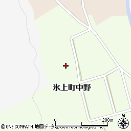 兵庫県丹波市氷上町中野210周辺の地図