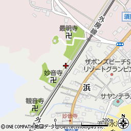 千葉県夷隅郡御宿町浜546-1周辺の地図