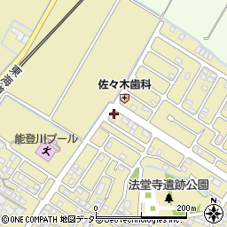 滋賀県東近江市佐野町501-1周辺の地図