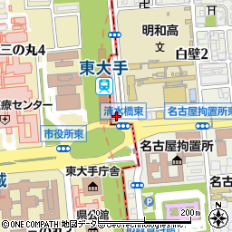 愛知県名古屋市東区三の丸4丁目3-14周辺の地図