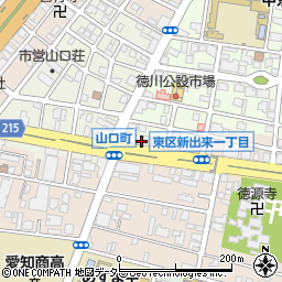 愛知県名古屋市東区徳川町113周辺の地図