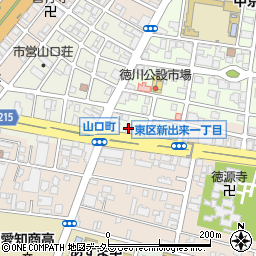 愛知県名古屋市東区徳川町112周辺の地図