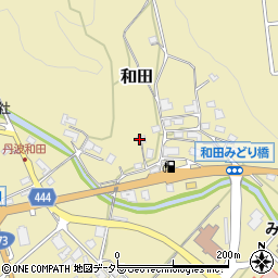 京都府船井郡京丹波町和田垣内42周辺の地図