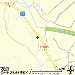 京都府福知山市三和町友渕368-2周辺の地図