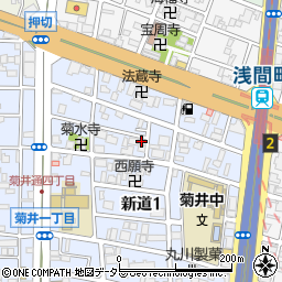 万永鈑金工業所周辺の地図