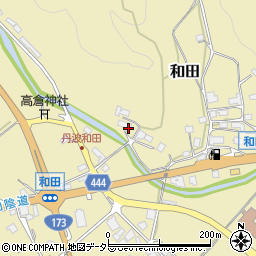 京都府船井郡京丹波町和田垣内11周辺の地図