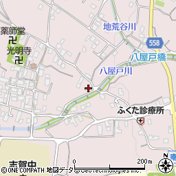 滋賀県大津市八屋戸1539周辺の地図