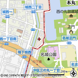 愛知県名古屋市西区樋の口町1周辺の地図